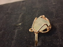 Load image into Gallery viewer, “Verdant Current” Green Flourite Ring