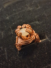Load image into Gallery viewer, "Lunar Bloom" White Moonstone Ring