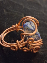 Load image into Gallery viewer, ✨ “Midnight Oracle” Raw Lapis Ring ✨