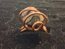 Load image into Gallery viewer, 🖤✨"Midnight Bloom" Rhodonite Ring🖤✨