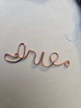 Load image into Gallery viewer, Wire Writing Pendant
