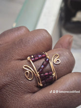 Load image into Gallery viewer, Stacked Crystal Ring