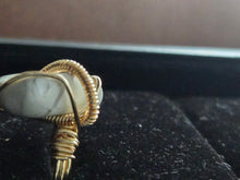 Load image into Gallery viewer, White Howlite Ring