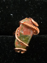 Load image into Gallery viewer, Unakite Ring