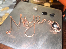 Load image into Gallery viewer, Wire Writing Pendant