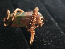 Load image into Gallery viewer, Unakite Ring