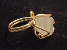 Load image into Gallery viewer, “Verdant Current” Green Flourite Ring
