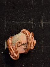 Load image into Gallery viewer, "Earthline" Rhodonite Ring
