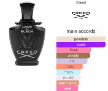 Load image into Gallery viewer, LOVE IN BLACK CREED type
