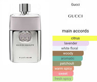 GUILTY PLATINUM GUCCI type