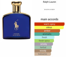 Load image into Gallery viewer, Blue Gold Blend Polo type
