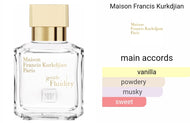 GENTLE FLUIDITY MAISON FRANCIS type