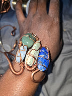 ✨ “Elemental Harmony” Multi-Stone Cuff ✨