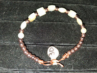 ✨ “Ivory Eclipse” Copper Bracelet ✨