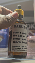 Load and play video in Gallery viewer, Hair &amp; Beard Oil
