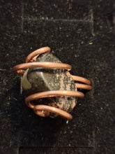 Load image into Gallery viewer, 🖤✨"Midnight Bloom" Rhodonite Ring🖤✨
