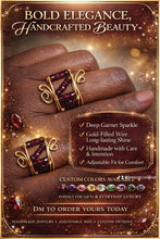 Load image into Gallery viewer, Stacked Crystal Ring
