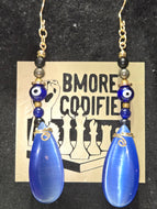Evil Cat's Eye Earrings