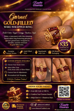 Load image into Gallery viewer, Stacked Crystal Ring
