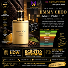 Load image into Gallery viewer, MAN PARFUM JIMMY CHOO type
