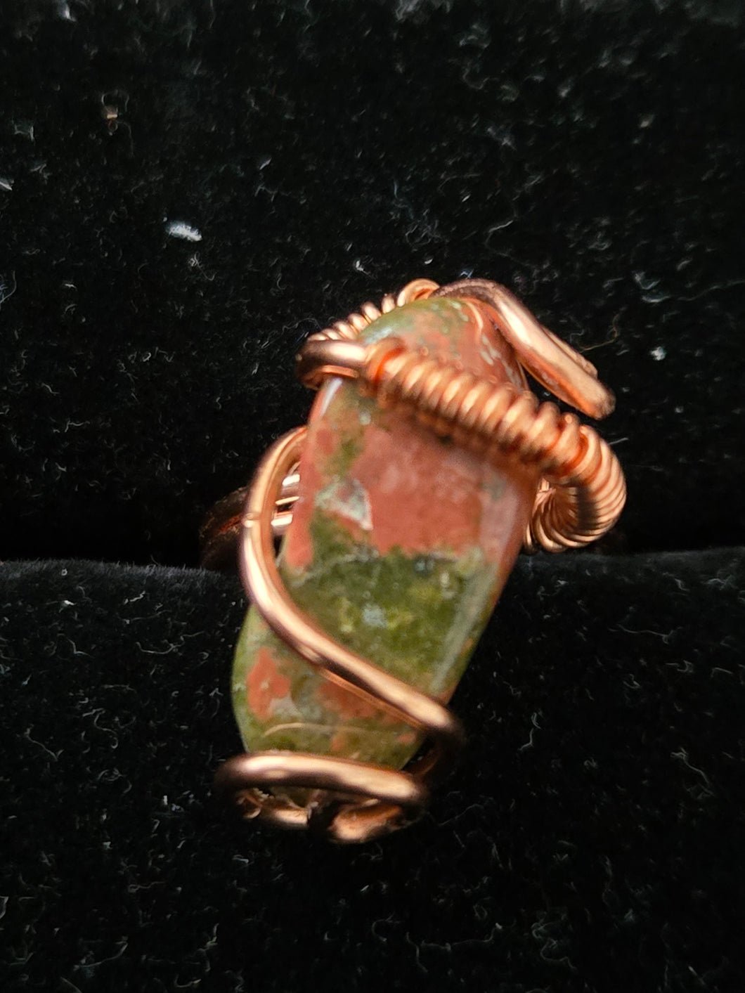 Unakite Ring