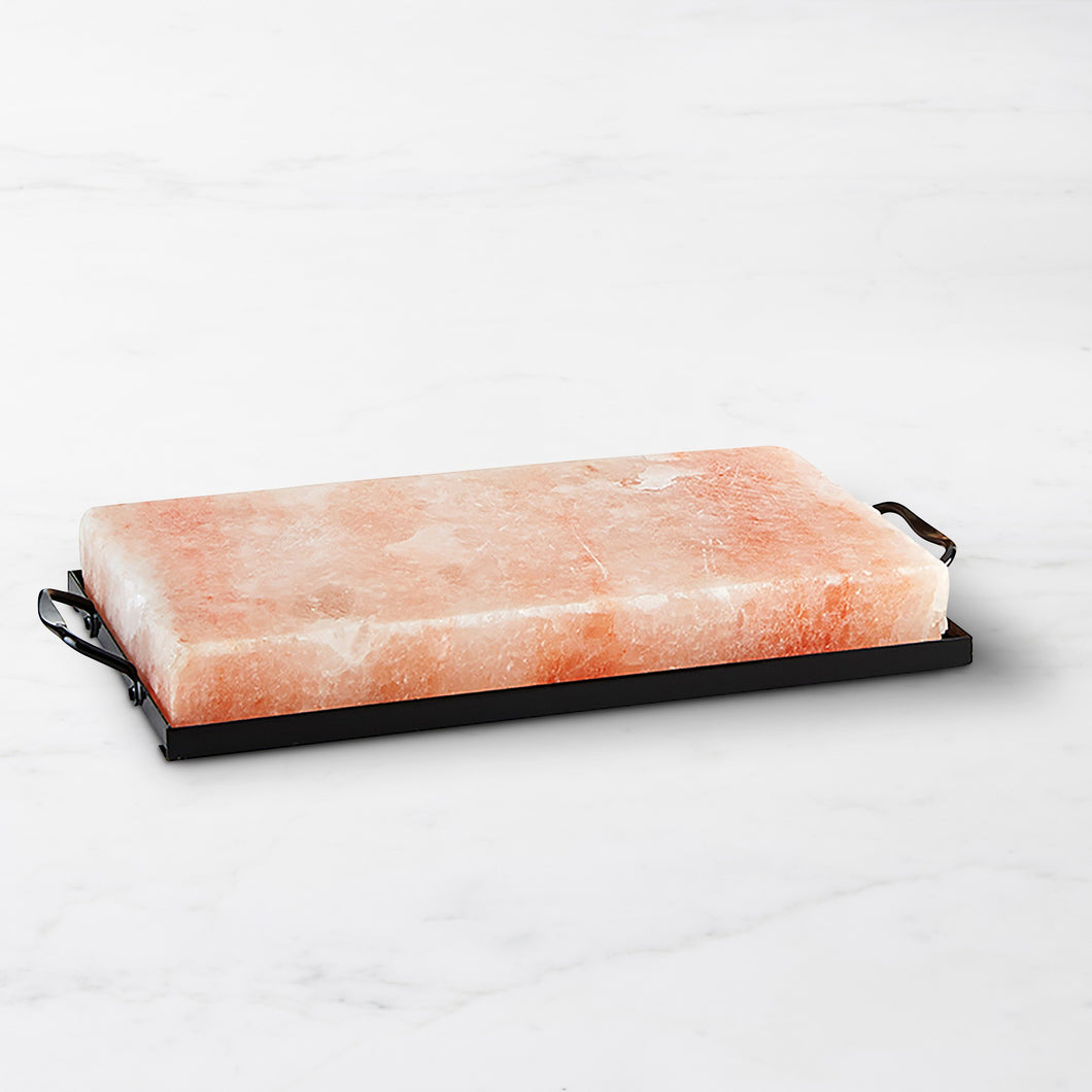 Himalayan Pink Salt Block w/ Tray