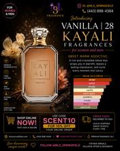 Load image into Gallery viewer, Vanilla | 28 KAYALI type
