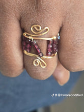 Load image into Gallery viewer, Stacked Crystal Ring
