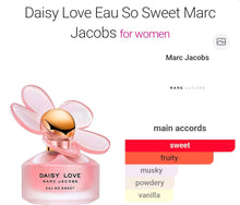 Load image into Gallery viewer, Daisy Love Eau So Sweet by Marc Jacobs type
