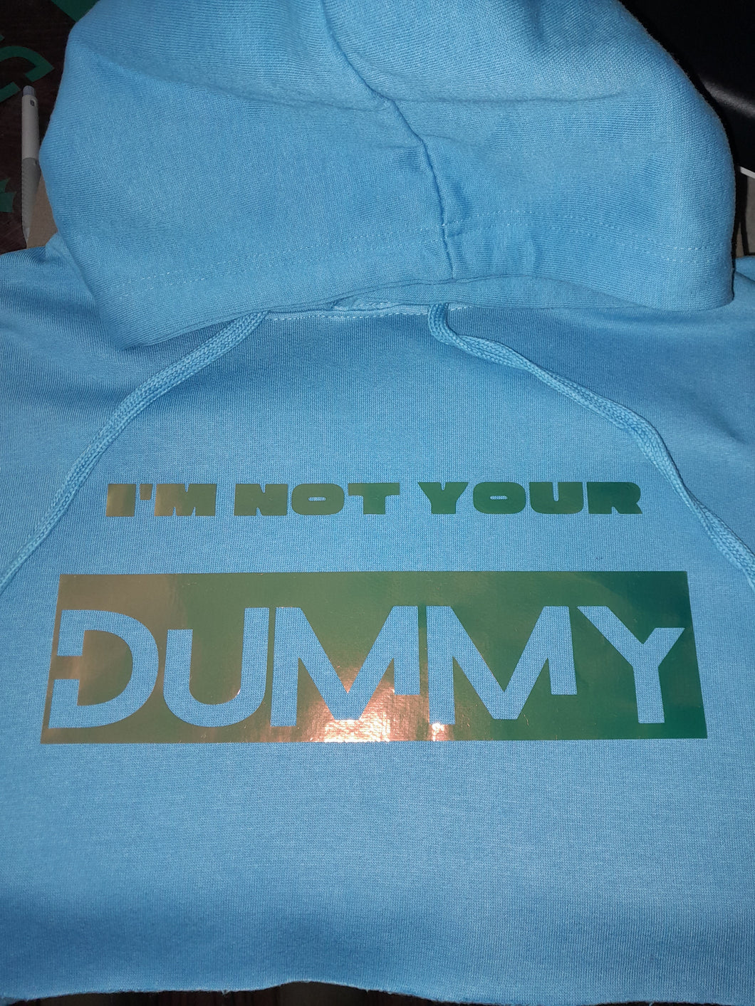 I'M NOT YOUR DUMMY (Cut Out Sweat Set)