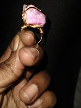 Load image into Gallery viewer, Geode Ring (Gold/Rose Gold Filled)
