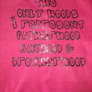 Hoods I Rep Hoodie (Classic Black)