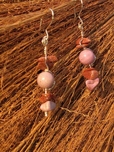 Load image into Gallery viewer, Gold Blush Earrings
