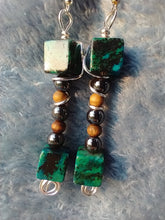 Load image into Gallery viewer, Envy Squared Earrings
