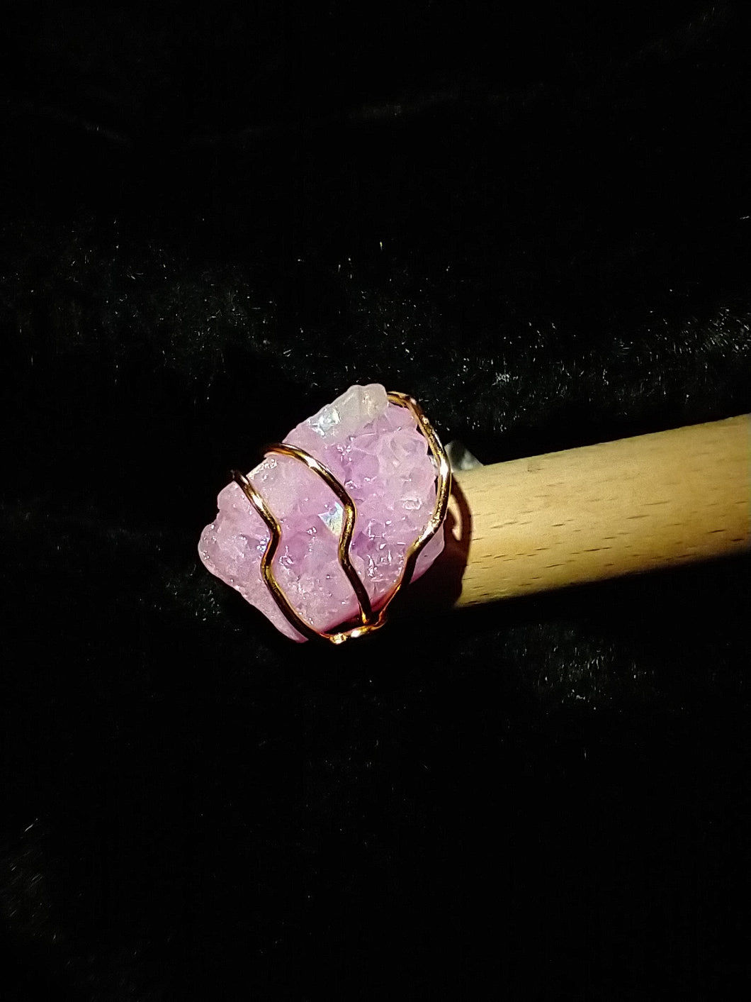 Geode Ring (Gold/Rose Gold Filled)