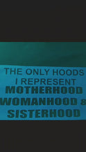 Load and play video in Gallery viewer, Hoods I Rep Hoodie (Women Custom)
