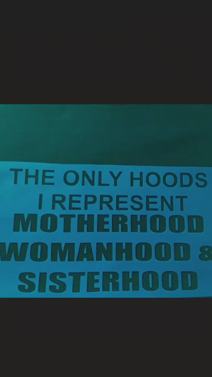 Hoods I Rep Hoodie (Women Custom)